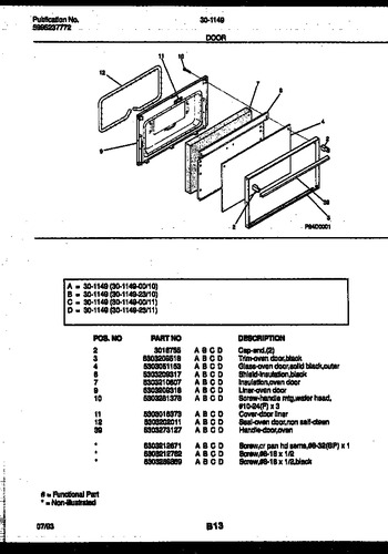 Diagram for 30-1149-00-11