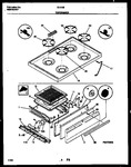 Diagram for 05 - Cooktop And Broiler Drawer Parts