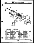 Diagram for 06 - Broiler Drawer Parts