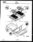 Diagram for 05 - Cooktop And Drawer Parts