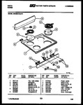 Diagram for 05 - Backguard And Cooktop Parts