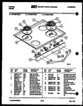 Diagram for 02 - Cooktop Parts