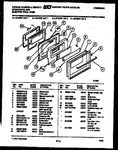 Diagram for 06 - Lower Oven Door Parts