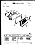 Diagram for 04 - Lower Oven Door Parts