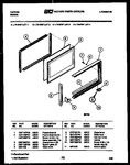 Diagram for 05 - Upper Oven Door Parts