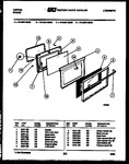 Diagram for 04 - Lower Oven Door Parts