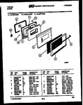 Diagram for 04 - Lower Oven Door Parts