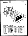 Diagram for 05 - Lower Oven Door Parts