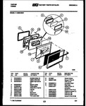 Diagram for 03 - Lower Oven Door Parts