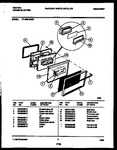 Diagram for 03 - Lower Oven Door Parts