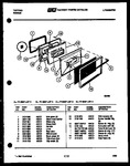 Diagram for 03 - Lower Oven Door Parts