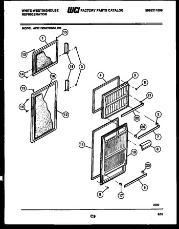 Diagram for ACG150NCW0