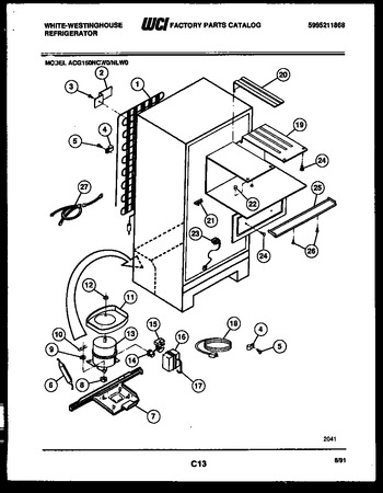 Diagram for ACG150NCW0