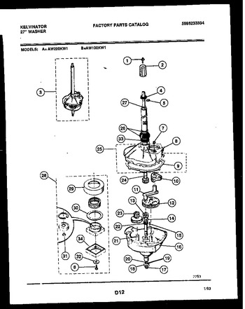 Diagram for AW100KD1