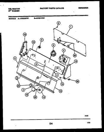 Diagram for AW301KD1