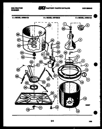 Diagram for AW501C2W