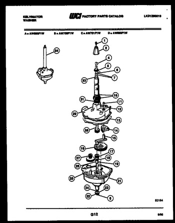 Diagram for AW600F1D