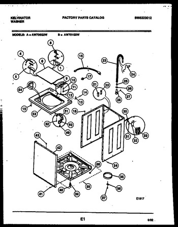 Diagram for AW701G2W