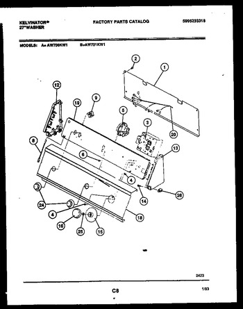 Diagram for AW701KW1