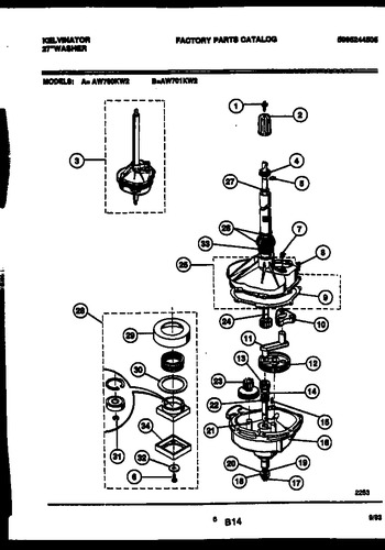 Diagram for AW701KD2