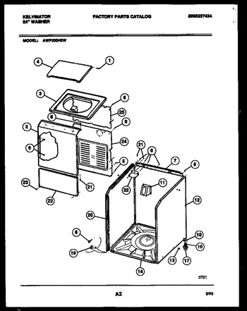 Diagram for AWP330H3W