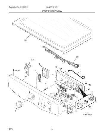 Diagram for BAQE7073KW0