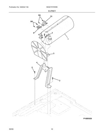 Diagram for BAQE7073KW0