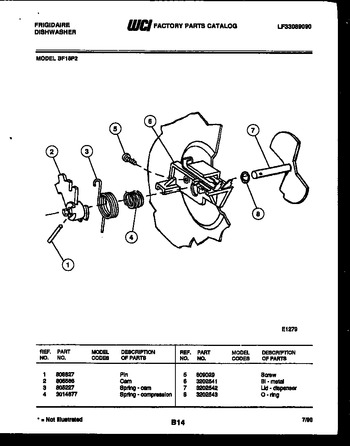 Diagram for BF18PW2