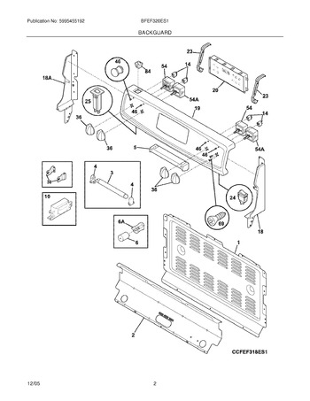 Diagram for BFEF320ES1