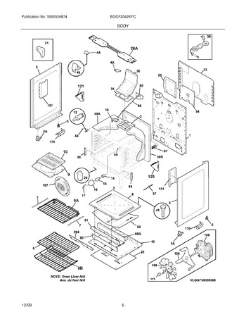 Diagram for BGGF3042KFC