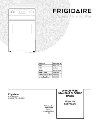 Diagram for BKEF3048LSC