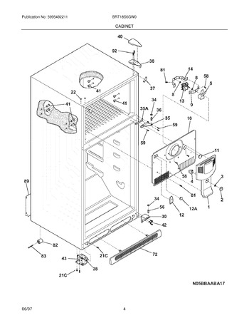 Diagram for BRT18S6GW0