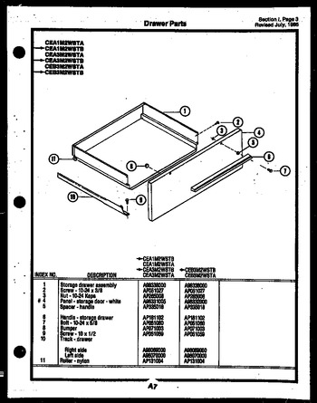 Diagram for CEA1M2WSTB