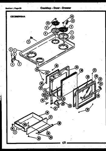 Diagram for CEA1M2WSTB