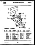 Diagram for 02 - Backguard And Cooktop Parts