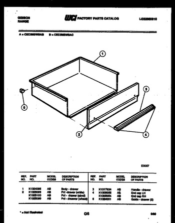 Diagram for CEC3M5WSAB