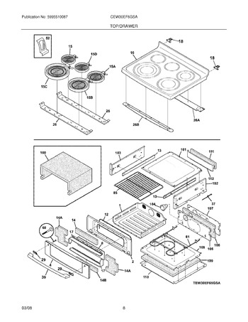 Diagram for CEW30EF6GSA