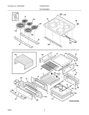 Diagram for CEW30EF6GSF