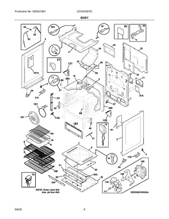 Diagram for CEW30GF6GWB