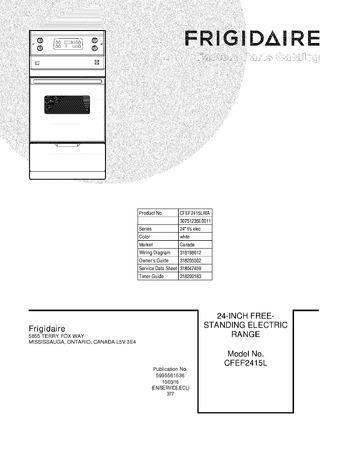 Diagram for CFEF2415LWA