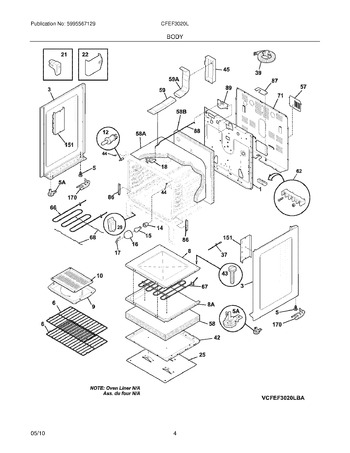 Diagram for CFEF3020LBA