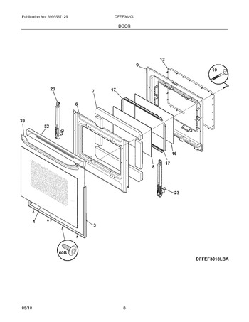 Diagram for CFEF3020LBA