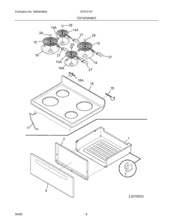 Diagram for CFEF312FSA