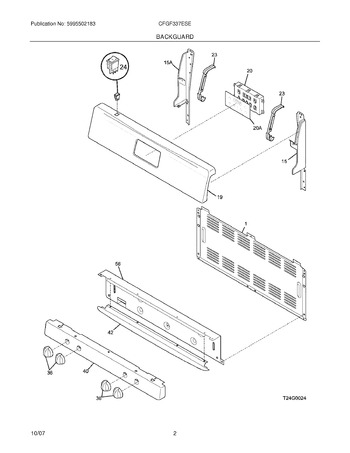 Diagram for CFGF337ESE