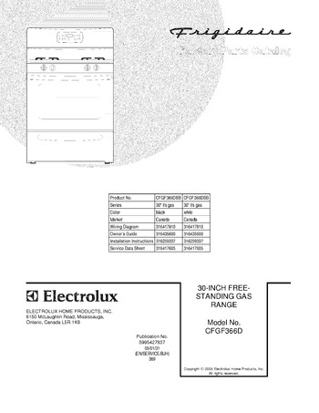 Diagram for CFGF366DBB