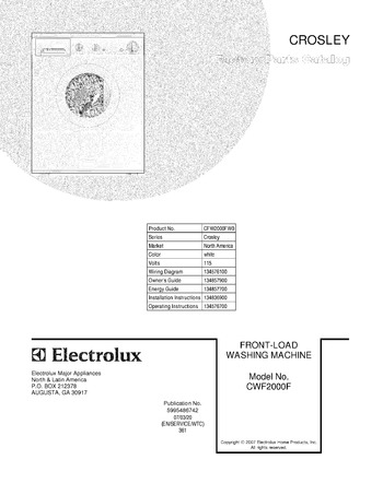 Diagram for CFW2000FW0