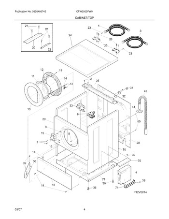 Diagram for CFW2000FW0