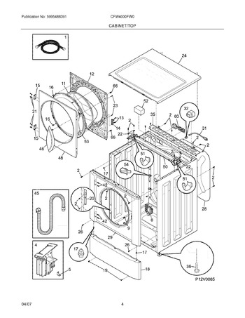 Diagram for CFW4000FW0