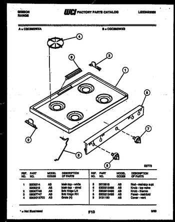 Diagram for CGC3M2WXB