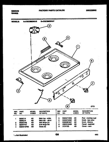 Diagram for CGC3M2WXF